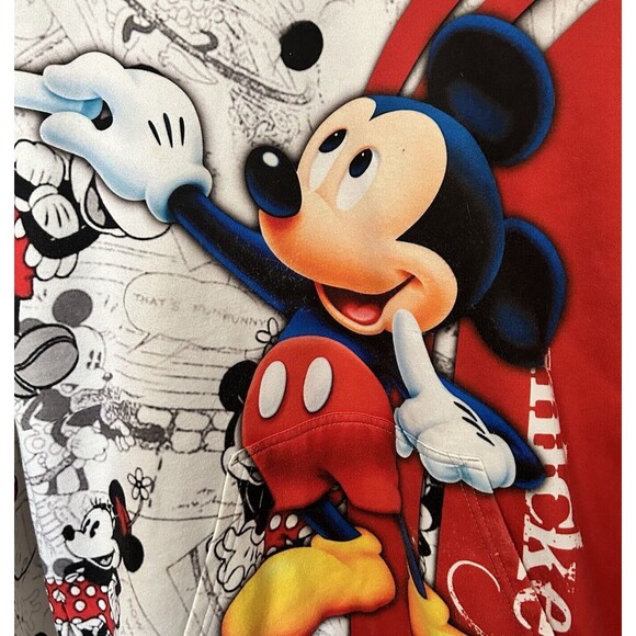Disney Mickey Mouse and Minnie Mouse Men's S All Over Print 3D HOODIE - Picture 3 of 16